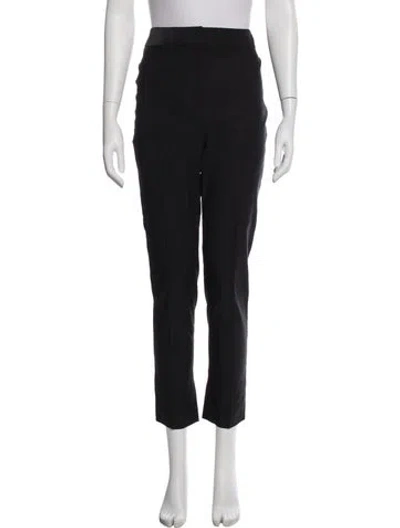 Pre-owned Veronica Beard Straight Leg Pants In Black