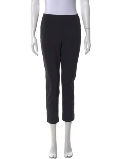 Pre-owned Veronica Beard Straight Leg Pants In Black