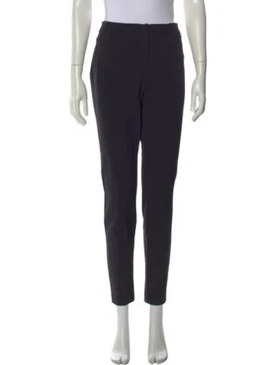Pre-owned Veronica Beard Straight Leg Pants In Black