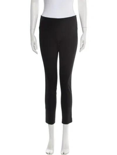 Pre-owned Veronica Beard Straight Leg Pants In Black