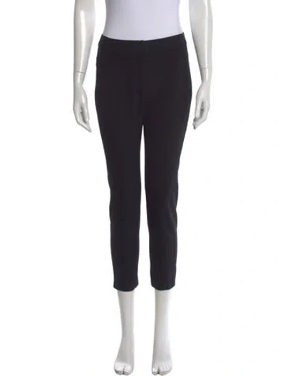 Pre-owned Veronica Beard Straight Leg Pants In Black