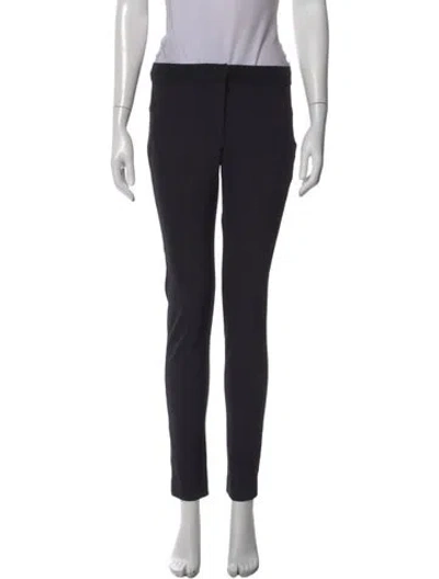 Pre-owned Veronica Beard Straight Leg Pants In Black
