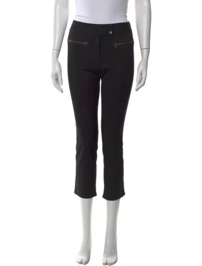 Pre-owned Veronica Beard Straight Leg Pants In Black