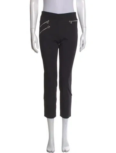 Pre-owned Veronica Beard Straight Leg Pants In Black