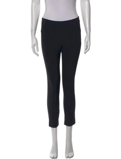 Pre-owned Veronica Beard Straight Leg Pants In Black