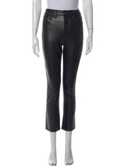 Pre-owned Veronica Beard Straight Leg Pants In Black