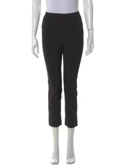 Pre-owned Veronica Beard Straight Leg Pants In Black