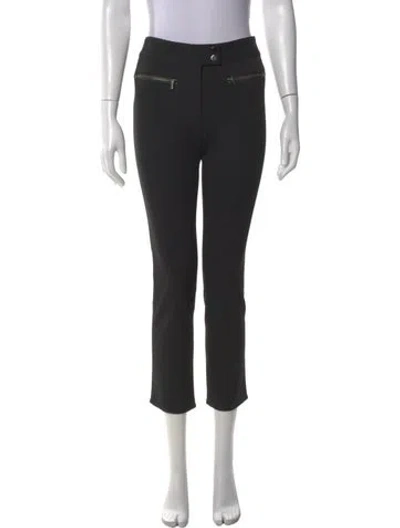 Pre-owned Veronica Beard Straight Leg Pants In Black