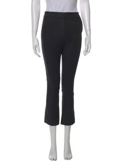 Pre-owned Veronica Beard Straight Leg Pants In Black