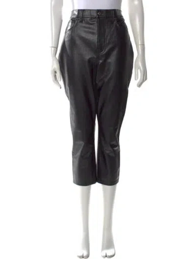 Pre-owned Veronica Beard Straight Leg Pants In Black