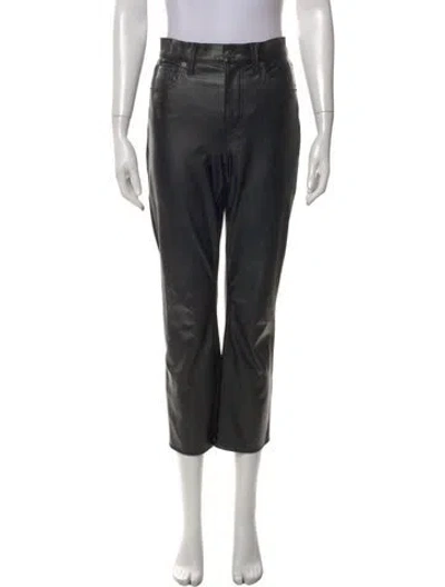 Pre-owned Veronica Beard Straight Leg Pants In Black