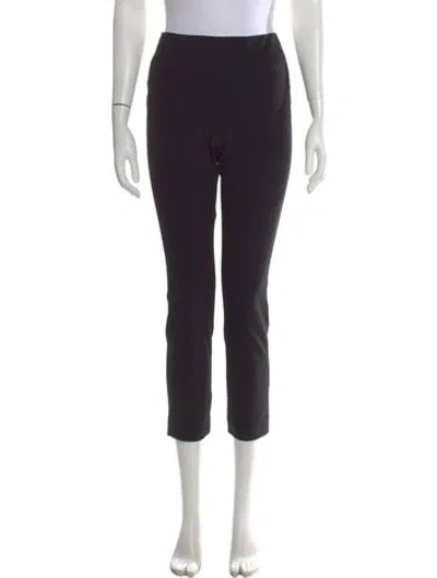 Pre-owned Veronica Beard Straight Leg Pants In Black