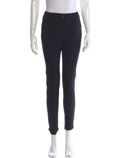 Pre-owned Veronica Beard Straight Leg Pants In Black