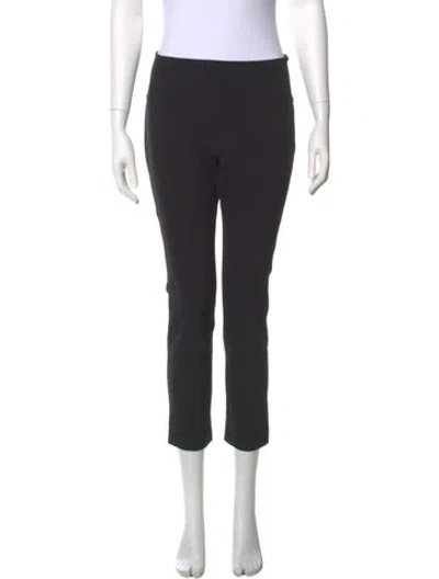 Pre-owned Veronica Beard Straight Leg Pants In Black