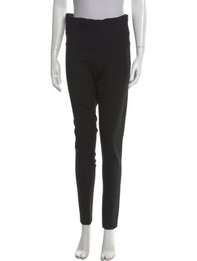 Pre-owned Veronica Beard Straight Leg Pants In Black