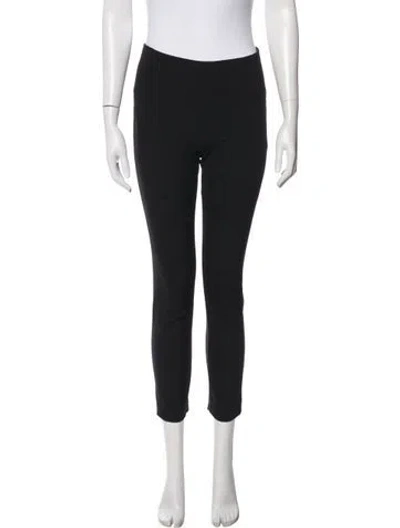 Pre-owned Veronica Beard Straight Leg Pants In Black