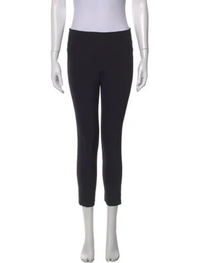 Pre-owned Veronica Beard Straight Leg Pants In Black