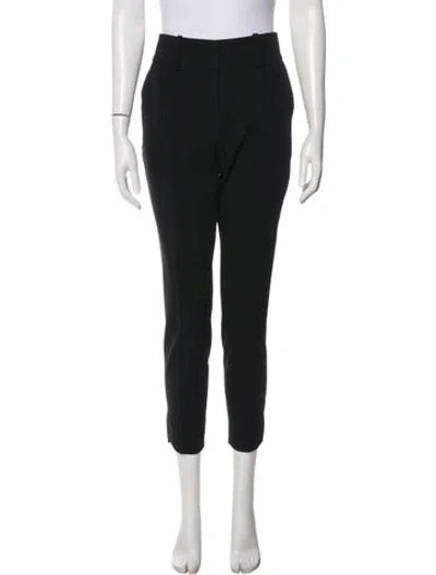 Pre-owned Veronica Beard Straight Leg Pants In Black