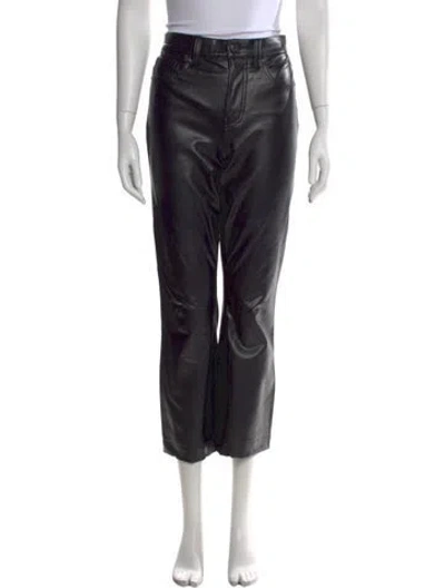 Pre-owned Veronica Beard Straight Leg Pants In Black