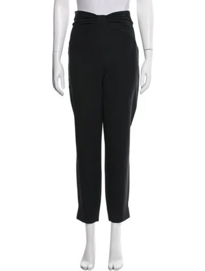 Pre-owned Veronica Beard Straight Leg Pants In Black