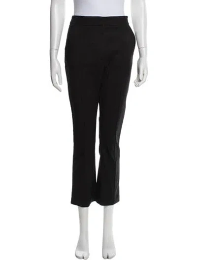 Pre-owned Veronica Beard Straight Leg Pants In Black