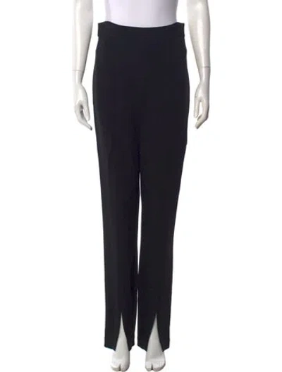 Pre-owned Veronica Beard Straight Leg Pants In Black