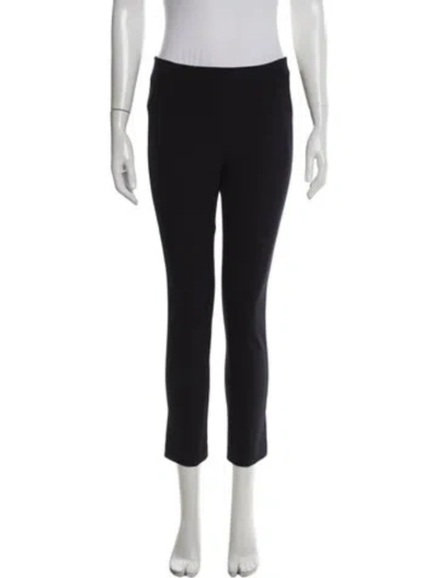 Pre-owned Veronica Beard Straight Leg Pants In Black