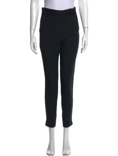 Pre-owned Veronica Beard Straight Leg Pants In Black