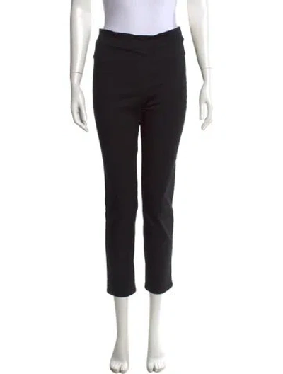 Pre-owned Veronica Beard Straight Leg Pants In Black