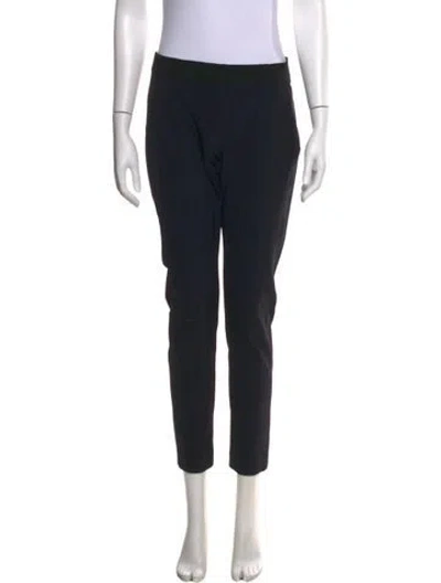 Pre-owned Veronica Beard Straight Leg Pants In Black