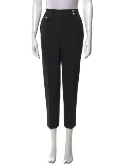 Pre-owned Veronica Beard Straight Leg Pants In Black