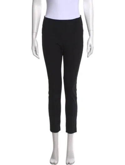 Pre-owned Veronica Beard Straight Leg Pants In Black