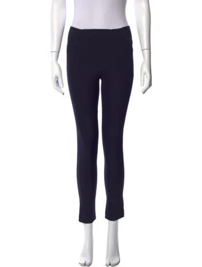 Pre-owned Veronica Beard Straight Leg Pants In Black