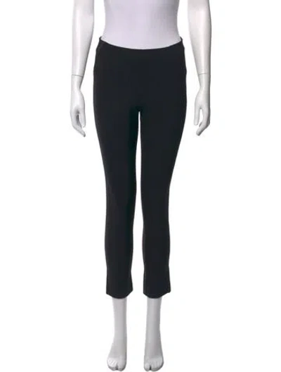 Pre-owned Veronica Beard Straight Leg Pants In Black