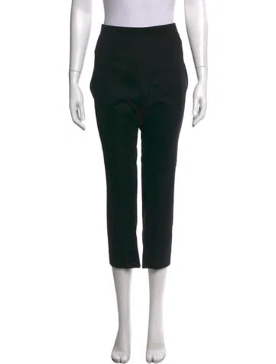 Pre-owned Veronica Beard Straight Leg Pants In Black
