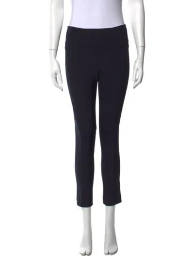 Pre-owned Veronica Beard Straight Leg Pants In Black