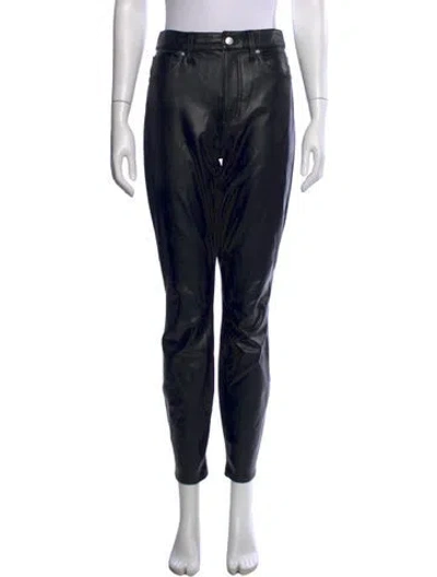 Pre-owned Veronica Beard Straight Leg Pants In Black