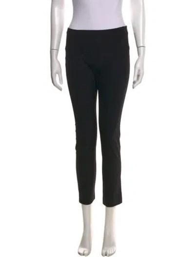 Pre-owned Veronica Beard Straight Leg Pants In Black