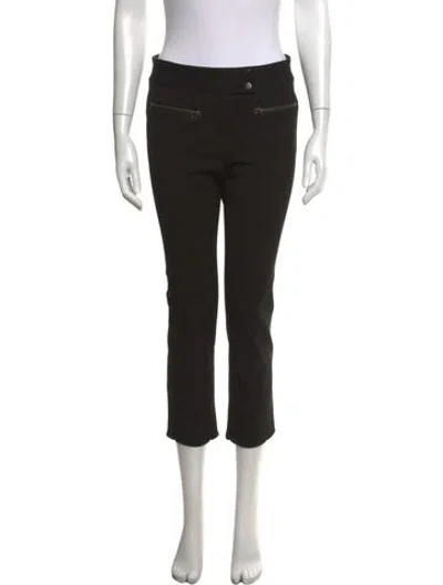 Pre-owned Veronica Beard Straight Leg Pants In Black