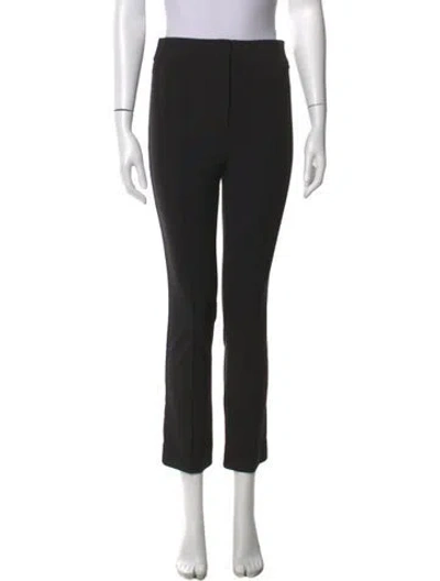 Pre-owned Veronica Beard Straight Leg Pants In Black