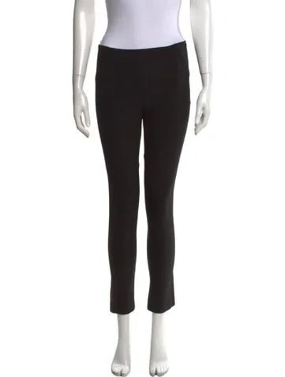 Pre-owned Veronica Beard Straight Leg Pants In Black