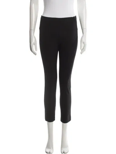 Pre-owned Veronica Beard Straight Leg Pants In Black