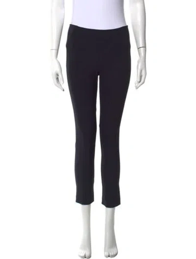 Pre-owned Veronica Beard Straight Leg Pants In Black