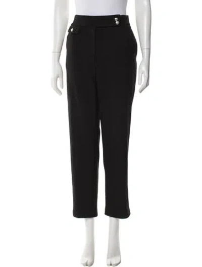 Pre-owned Veronica Beard Straight Leg Pants In Black