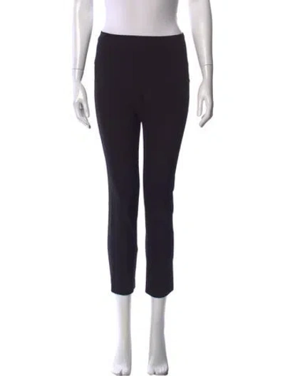 Pre-owned Veronica Beard Straight Leg Pants In Black