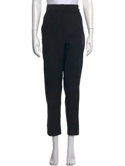 Pre-owned Veronica Beard Straight Leg Pants In Black