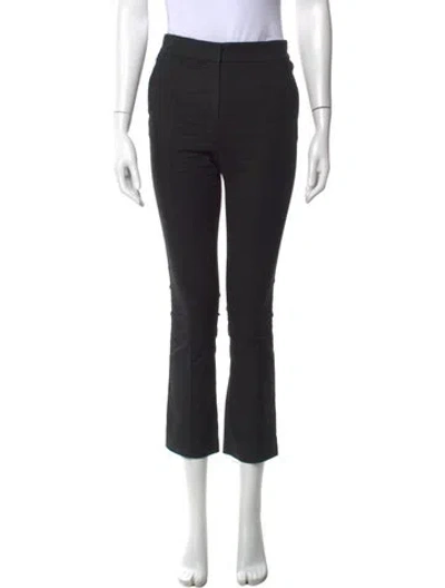 Pre-owned Veronica Beard Straight Leg Pants In Black