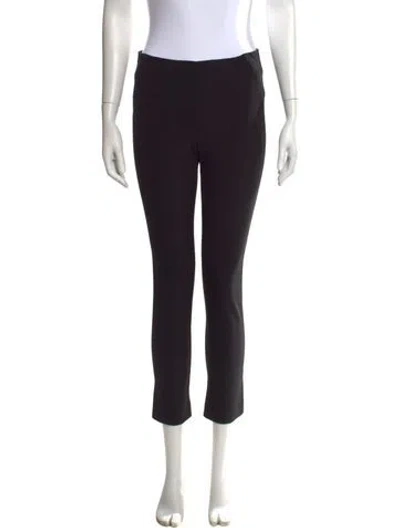 Pre-owned Veronica Beard Straight Leg Pants In Black