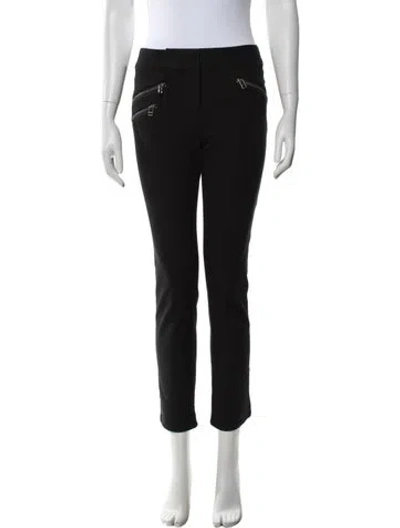 Pre-owned Veronica Beard Straight Leg Pants In Black