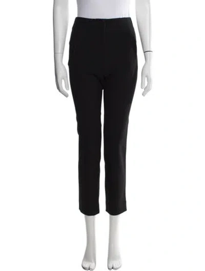 Pre-owned Veronica Beard Straight Leg Pants In Black